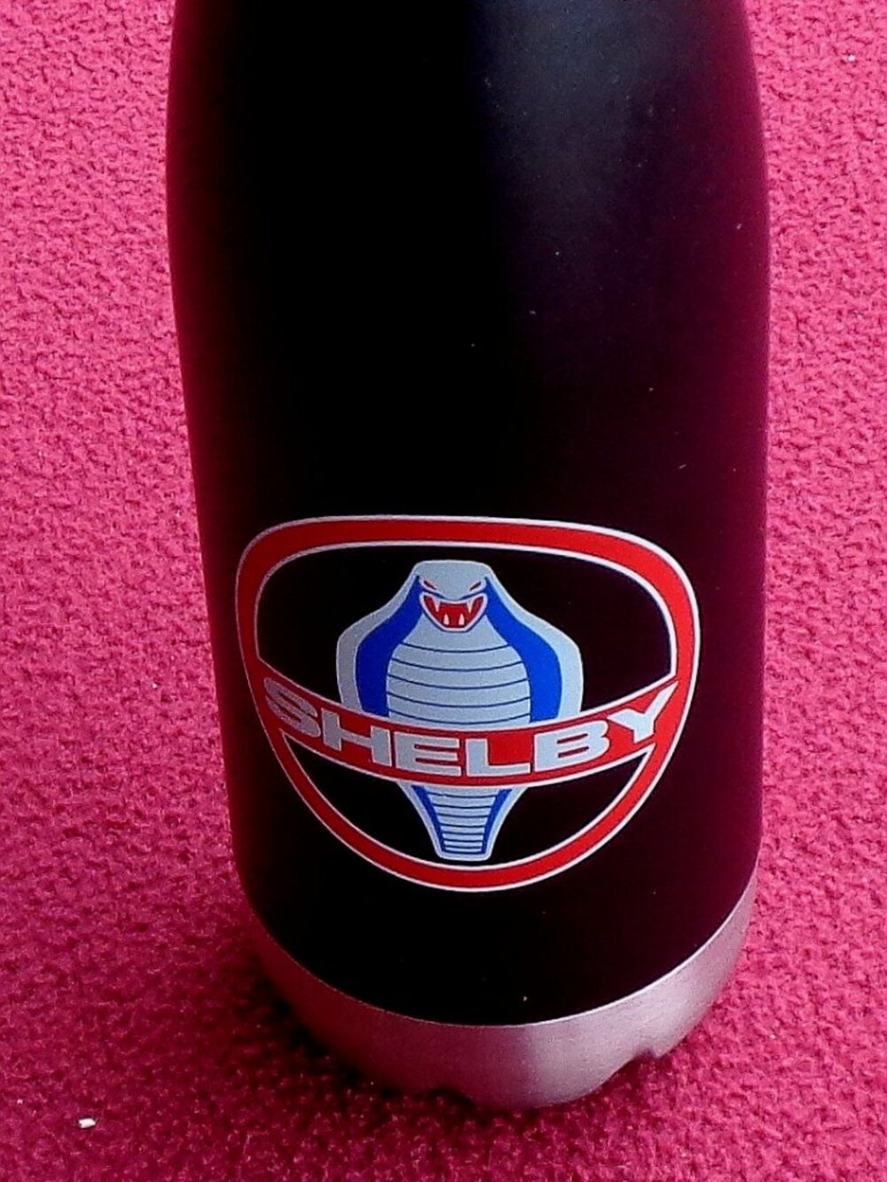 very nice h2go ford Shelby 17oz metal tumbler